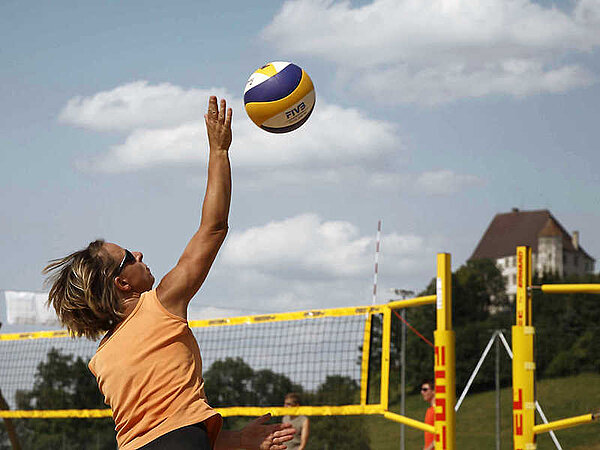 Bad Grönenbach Aktiv im Sommer Beachvolleyball