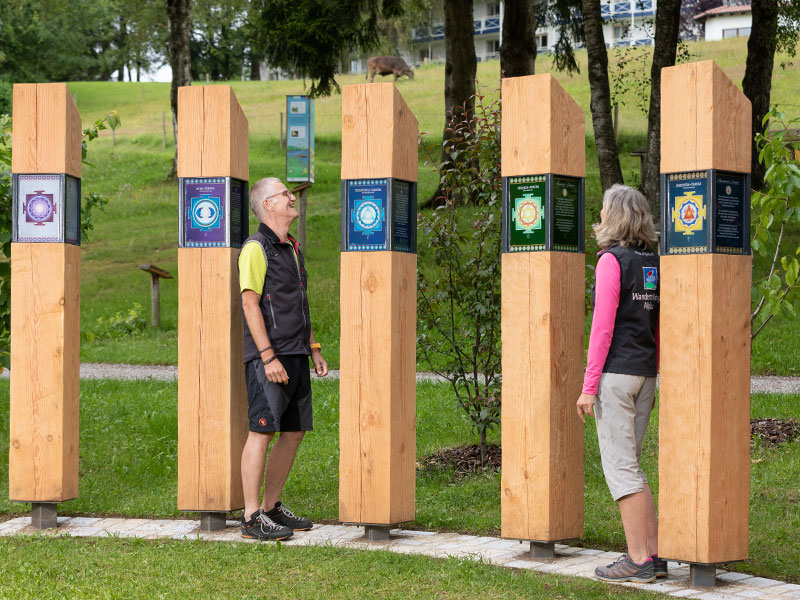 Bad Grönenbach Aktiv im Sommer Erlebnisstation Yoga
